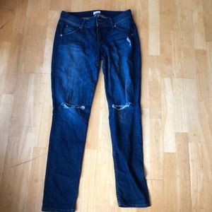Hudson skinny distressed jeans